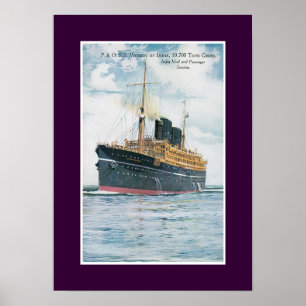 Affiches RMS Viceroy de l'Inde