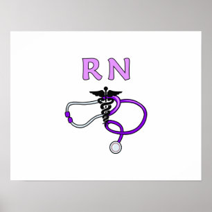 Affiches RN Stethoscope