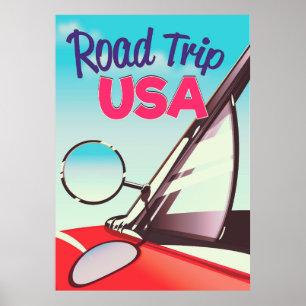 Affiches Road Trip USA