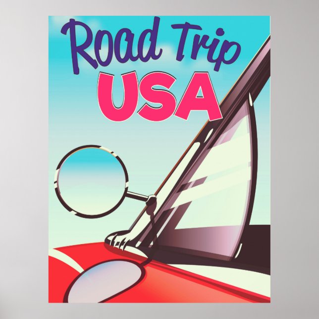 Affiches Road Trip USA (Devant)