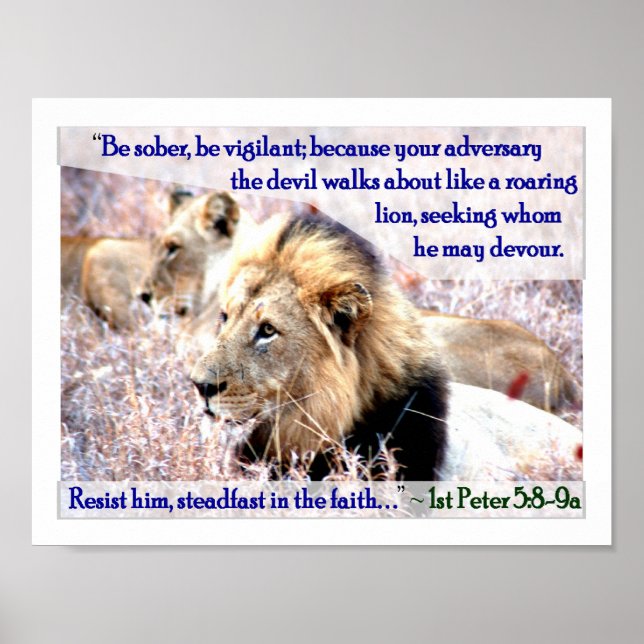 Affiches Roaring Lion (Devant)