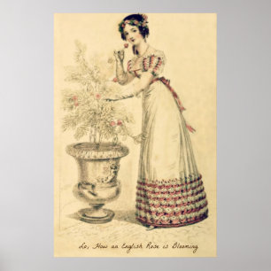 Affiches Robe de boule de Jane Austen Regency