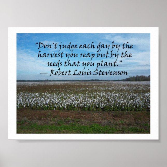 Affiches Robert Louis Stevenson-Ne juge pas chaque jour.... (Devant)