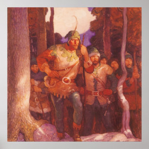 Affiches Robin des Bois et ses joyeux compagnons vintage pa