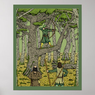 Affiches Robin Hood in Sherwood Forest