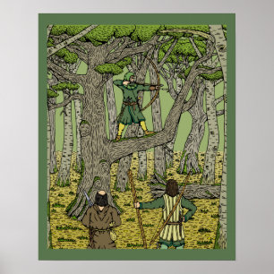 Affiches Robin Hood in Sherwood Forest