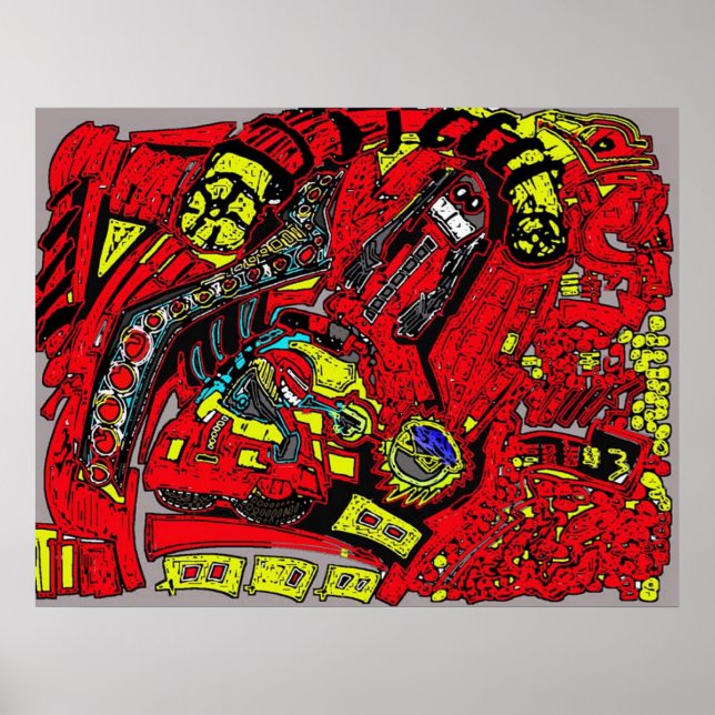 Affiches Robo Hell (Devant)