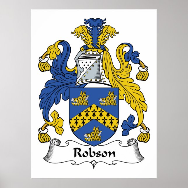 Affiches Robson Family Crest (Devant)