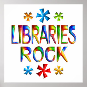 AFFICHES ROCHE DES BIBLIOTHÈQUES