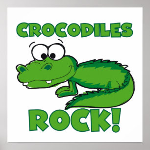 Affiches Rocher des crocodiles
