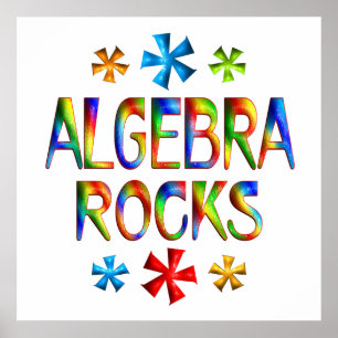 Affiches ROCHERS ALGEBRA - À partir de 11,80 $