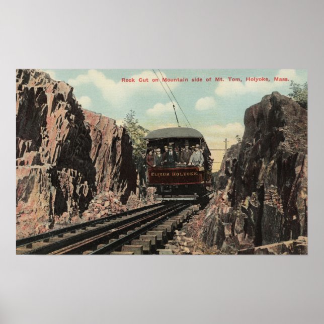 Affiches Rock Cut on Mt. Tom (Devant)
