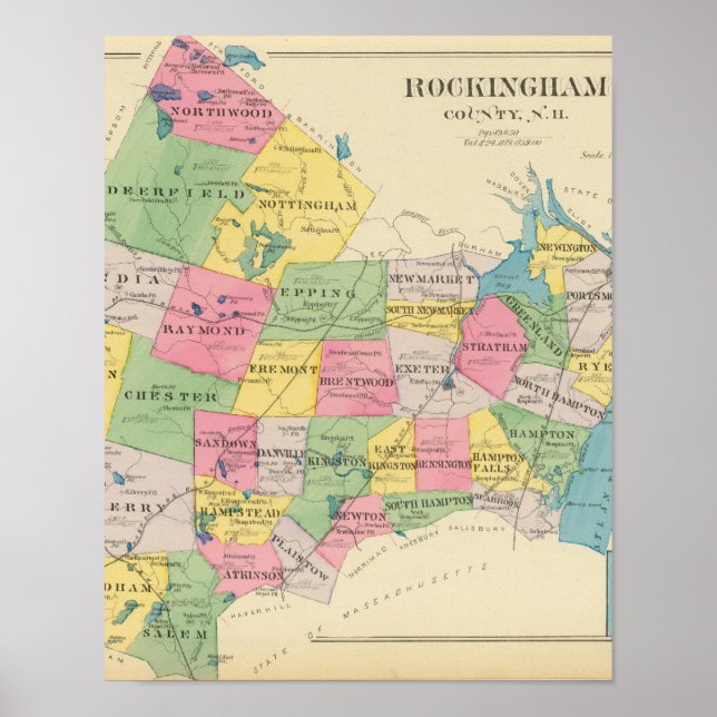 Affiches Rockingham County, NH (Devant)