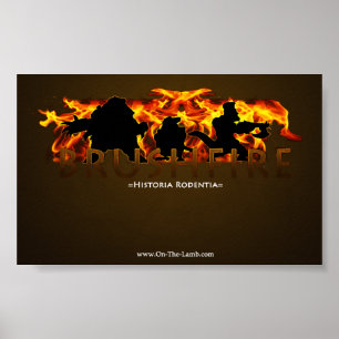 Affiches Rodentia de Brushfire - de Historia