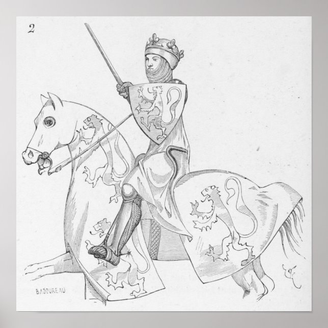 Affiches roi d'Angleterre (Devant)