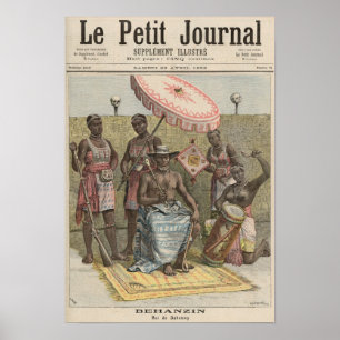 Affiches Roi de Behanzin du Dahomey