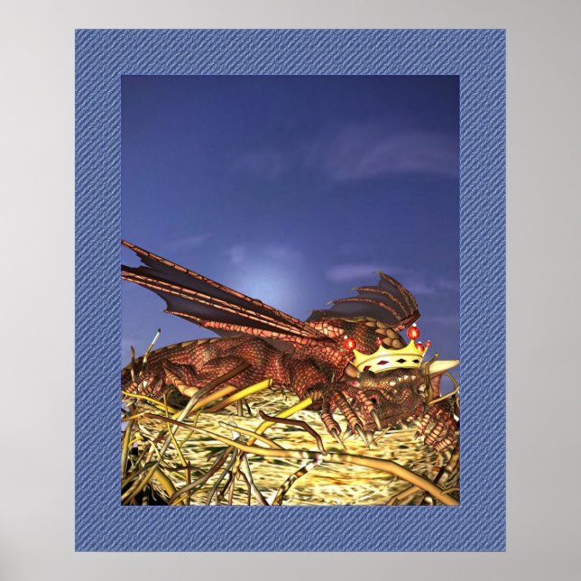 Affiches Roi des Dragons (Devant)