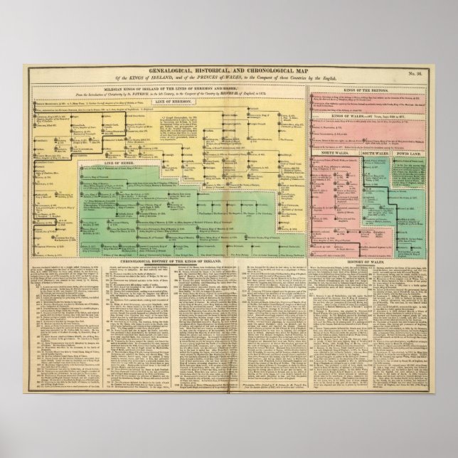 Affiches Rois d'Irlande et du Pays de Galles (Devant)