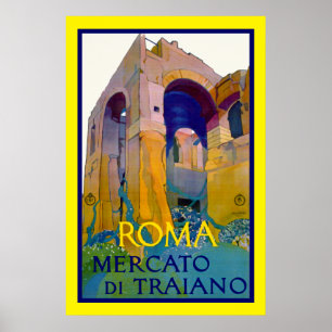 Affiches Roma ~ Mercato di Traiano