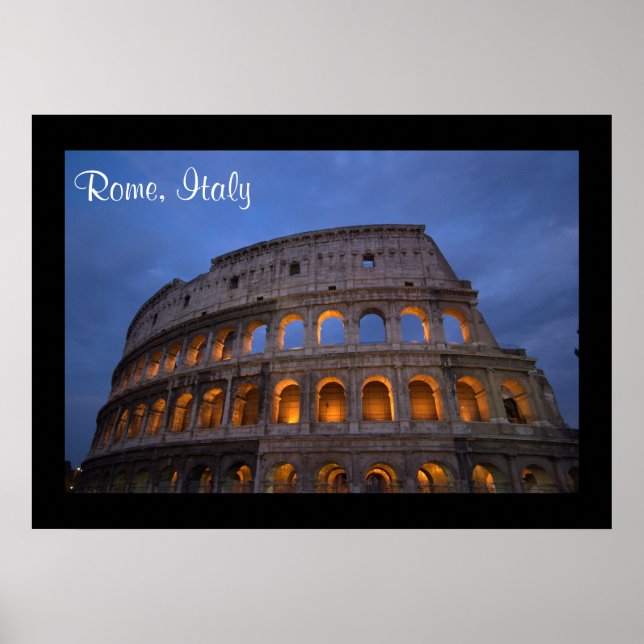 Affiches Roman Colosseum at Night (Devant)