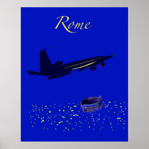 Affiches Rome la nuit