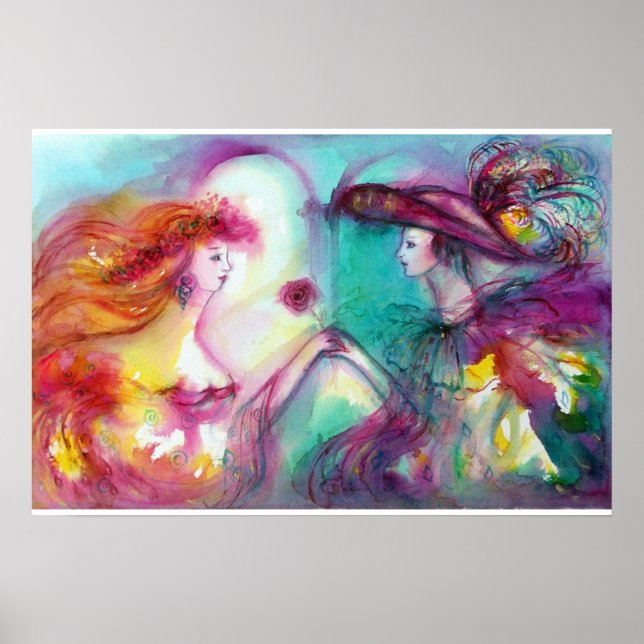 Affiches ROMÉO ET JULIETTE Romantique Saint-Valentin (Devant)