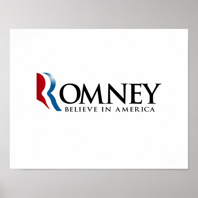 Affiches Romney - Croyez en l'Amérique (Devant)