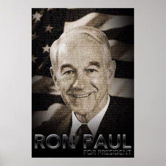 Affiches Ron Paul pour l'affiche de la campagne présidentie
