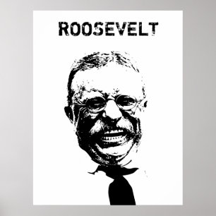 Affiches Roosevelt — Noir et blanc