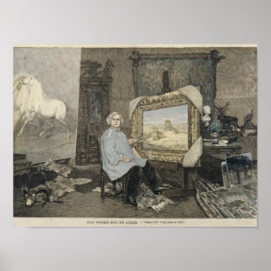 Affiches Rosa Bonheur in her studio