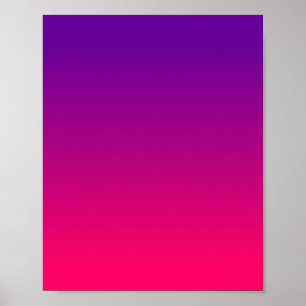 Affiches Rose Clair Féminin et Dégradé Violet