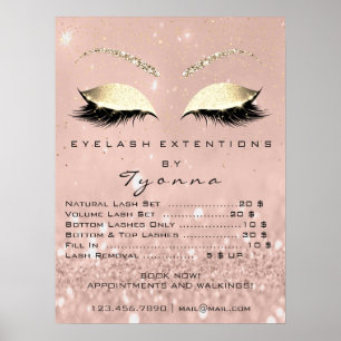 Affiches Rose Or Eyes Skinny Prix