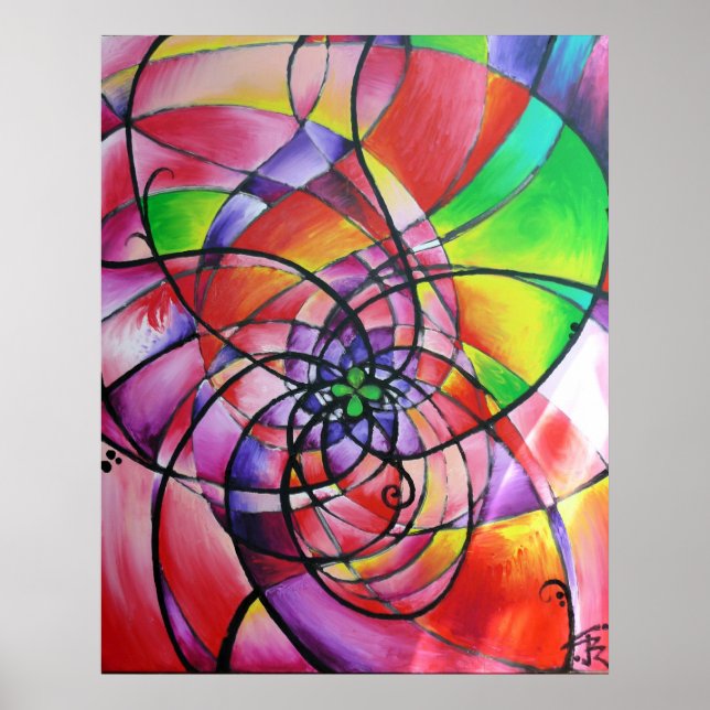 Affiches Rose par Greg Roberts - Beaux-arts (Devant)