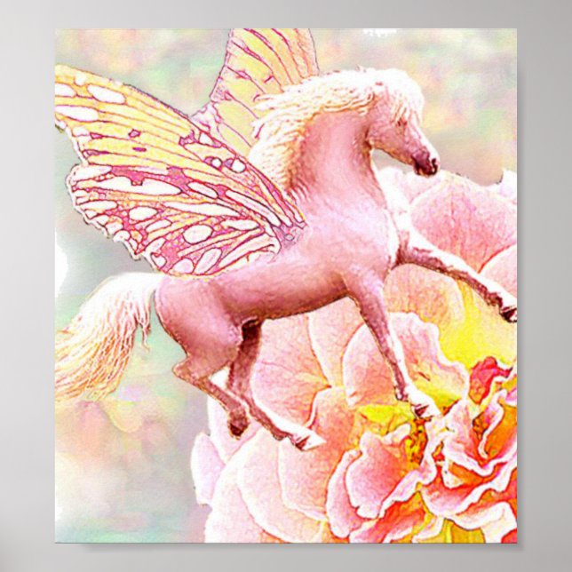 Affiches Rose Pony Fairy (Devant)