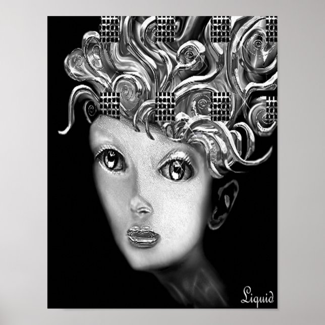 Affiches Rose sur toile (Devant)