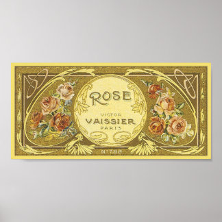 Affiches Rose Vaissier Paris