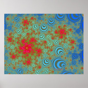 Affiches Roses de bulle
