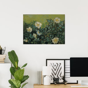 Affiches Roses sauvages par Vincent van Gogh