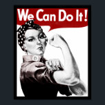 Affiches Rosie the Riveter<br><div class="desc">We can do it!</div>
