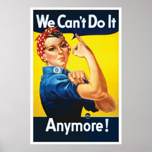 Affiches Rosie Unriveted : Nous ne pouvons pas le faire