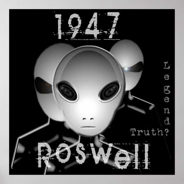Affiches Roswell 1947 (Devant)