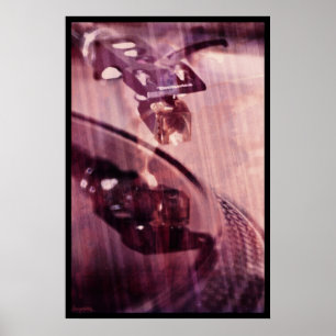 Affiches rotation dans l'obscurité