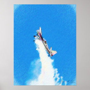 Affiches Rotation de lame de couteau