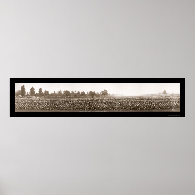 Affiches ROTC Fort Myer Photo WWI 1917 (Devant)