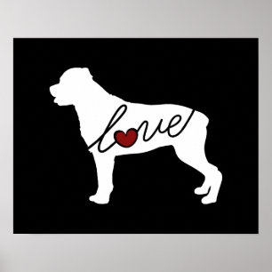 Affiches Rottweiler (Rottie) Love