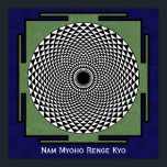 Affiches Roue de méditation de fleurs lotus<br><div class="desc">Nam Myoho Renge Kyo mantra Le sens littéral de Nam-myoho-renge-kyo est "Je me consacre au Lotus Sutra à l'enseignement de la fleur de lotus de la merveilleuse loi enseignée par Bouddha, connu sous le nom de Siddhartha Gautama ou Bouddha Shakyamuni Au 13ème siècle, un prêtre japonais appelé Nichiren a déclaré...</div>
