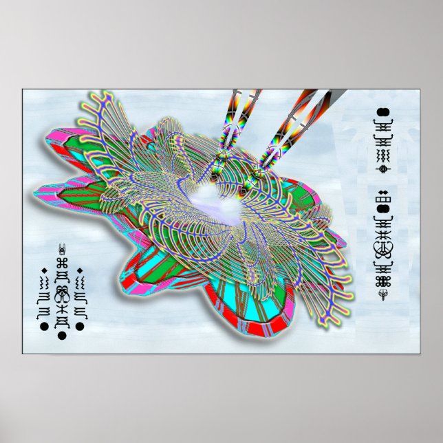 Affiches Roue d'Ezekiel (Devant)