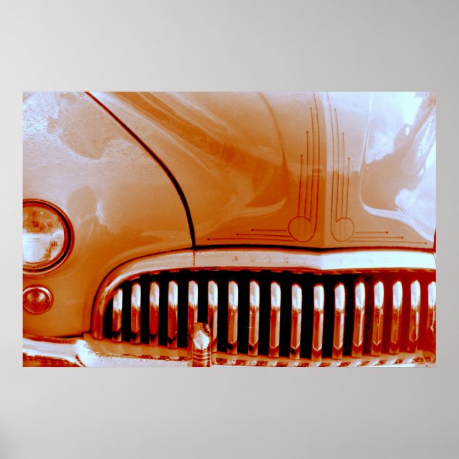 Affiches Roue orange (Devant)