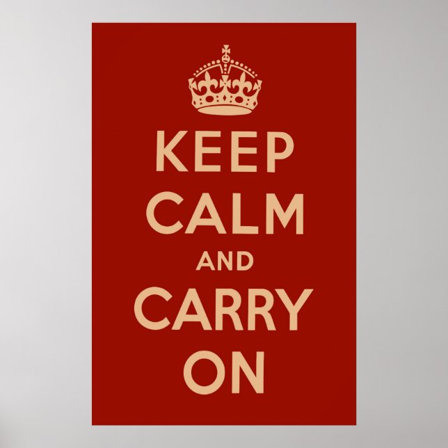 Affiches Rouge classique (Devant)