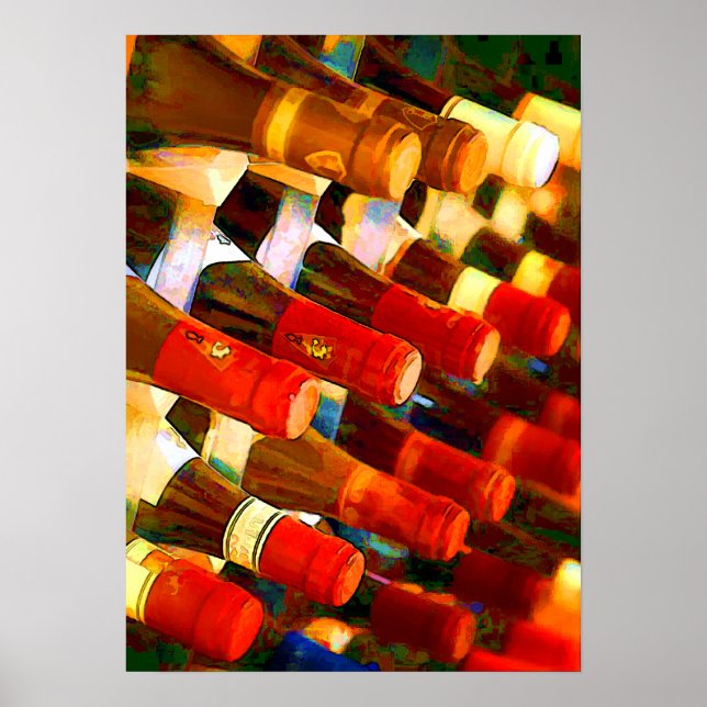 Affiches Rouge ou blanc (Devant)